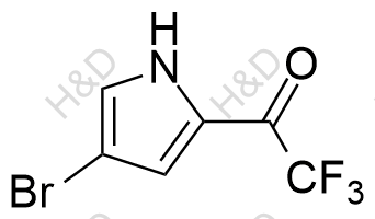 1-（4-溴-1H-吡咯-2-基）-2,2,2-三氟乙酮