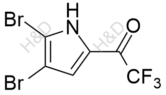 1-（4,5-二溴-1H-吡咯-2-基）-2,2,2-三氟乙酮