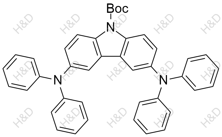 3,6-双（二苯基氨基）-9H-咔唑-9-甲酸叔丁酯
