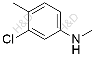 3-氯-N，4-二甲基苯胺