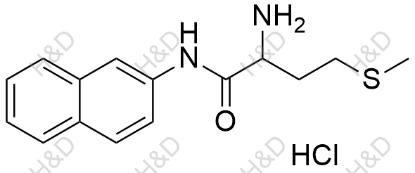 N-甲酸基-DL-蛋氨酸-B-萘盐酸盐