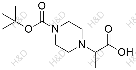 2-(1-叔丁氧羰基哌嗪-4-YL)丙酸