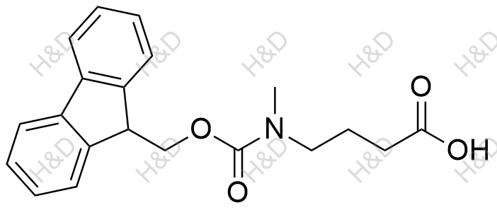 4-(((((9H-氟-9-基)甲氧基)羰基)(甲基)氨基)丁酸