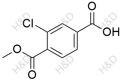 3-氯-4-（甲氧羰基）苯甲酸