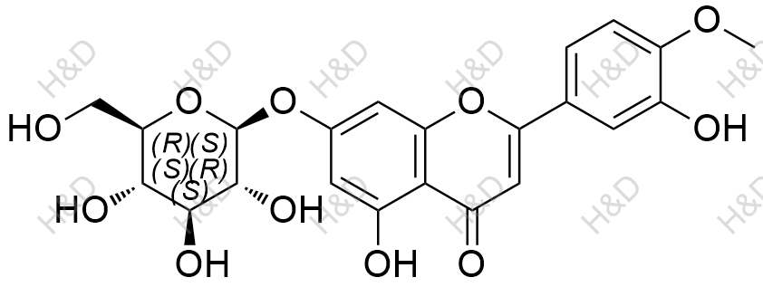 地奥司明-7-O-β-D-葡萄糖苷