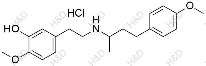 多巴酚丁胺杂质8(盐酸盐）