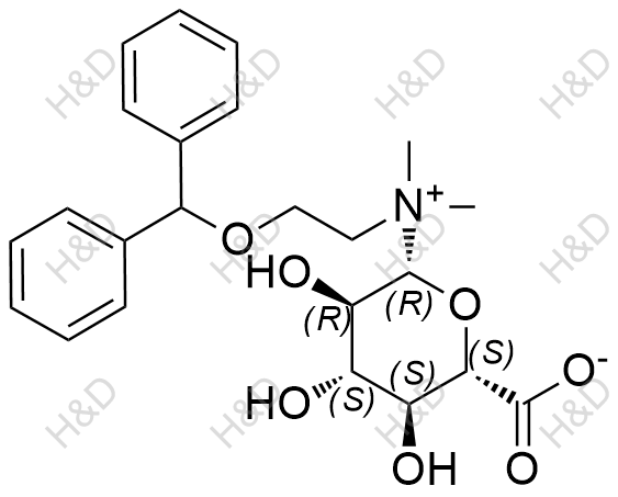 苯海拉明N-葡萄苷酸
