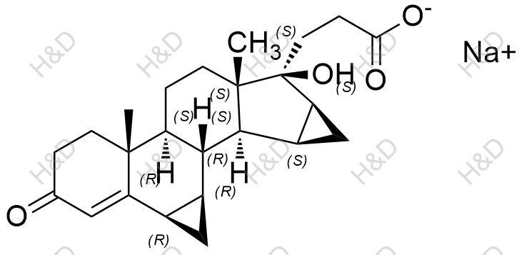 屈螺酮酸钠盐