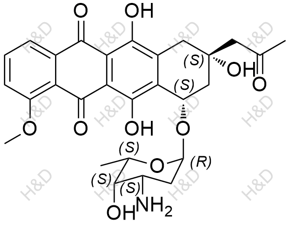 柔红霉素杂质C（非对映异构体的混合物）