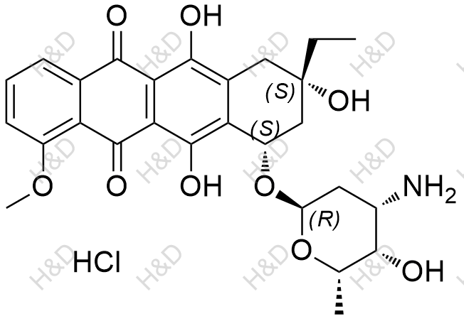 13-脱氧柔红霉素（盐酸盐）
