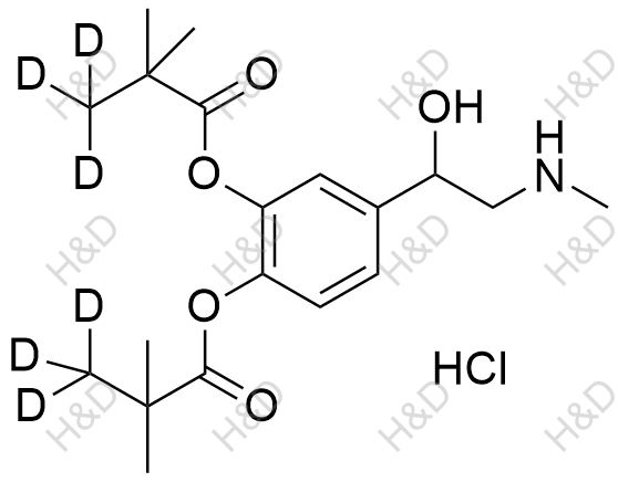 地匹福林-d6(盐酸盐）