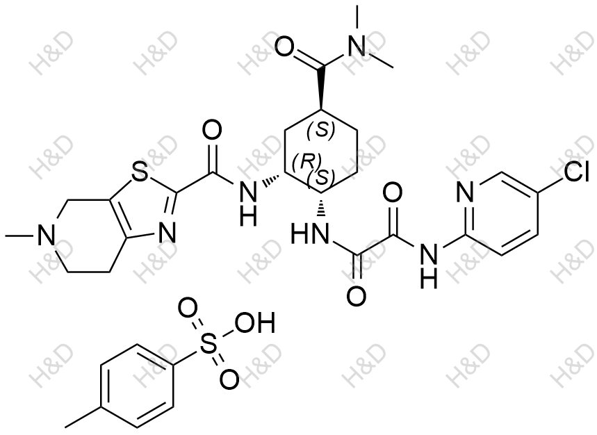 甲苯磺酸艾多沙班