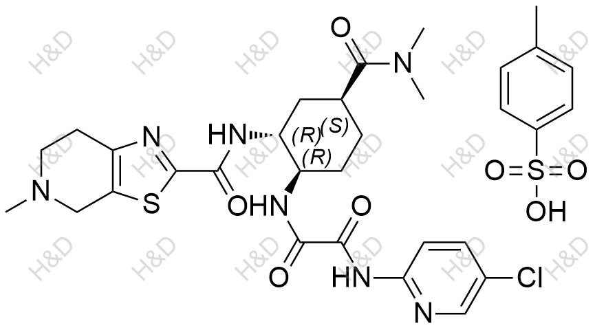 依度沙班(1R,2R,4S)异构体(对甲苯磺酸盐)