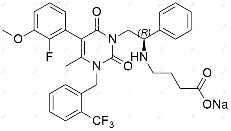恶拉戈利杂质29(钠盐)