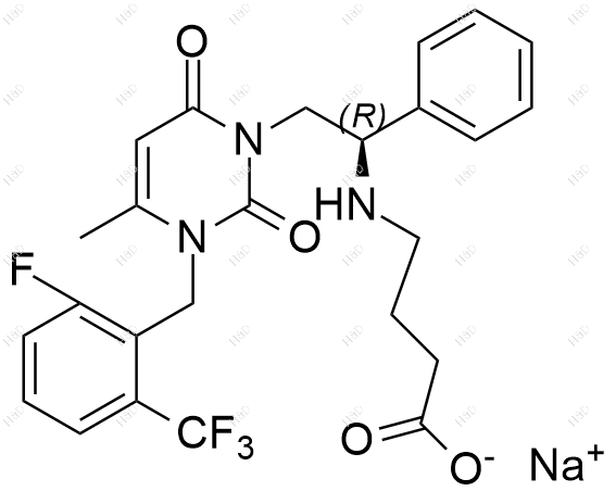 恶拉戈利杂质38(钠盐)
