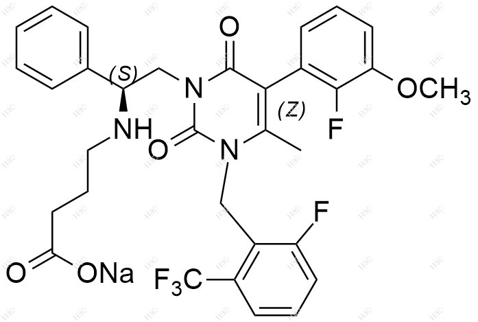恶拉戈利杂质40(钠盐)