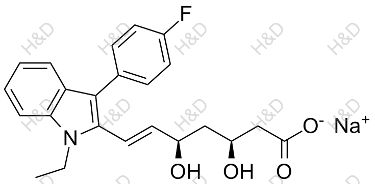 氟伐他汀N-乙基钠盐