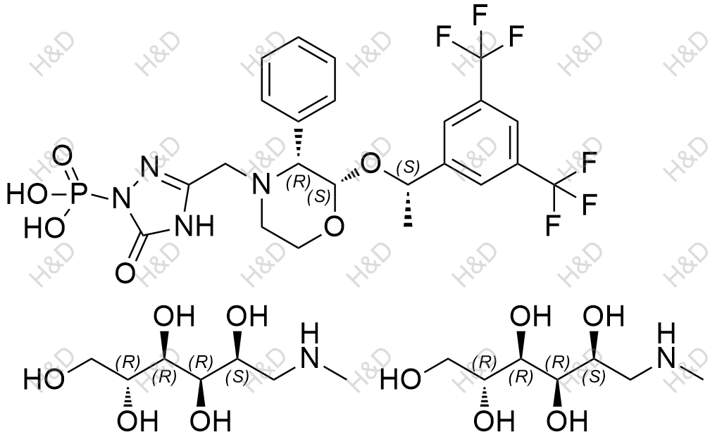 脱氟福沙吡坦二甲葡胺对映异构体