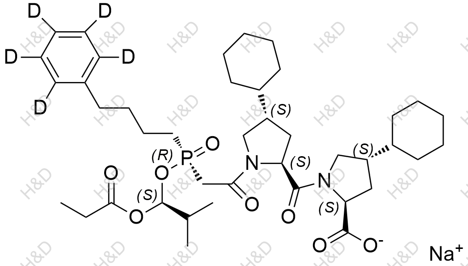 福辛普利杂质15-D5（钠盐）