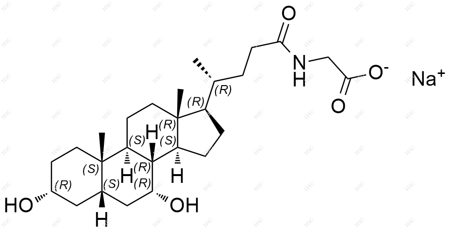 甘氨鹅脱氧胆酸钠
