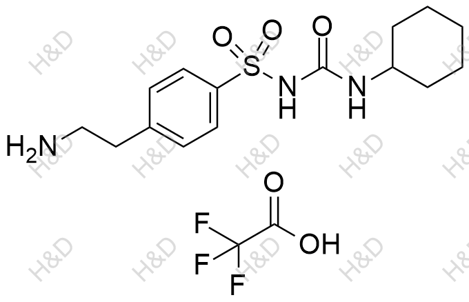 格列吡嗪杂质12(三氟乙酸盐)