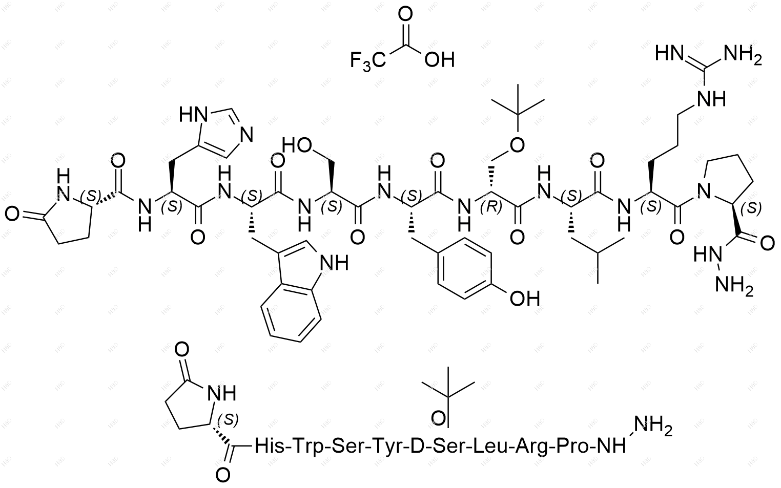 戈舍瑞林EP杂质 E(三氟乙酸盐)