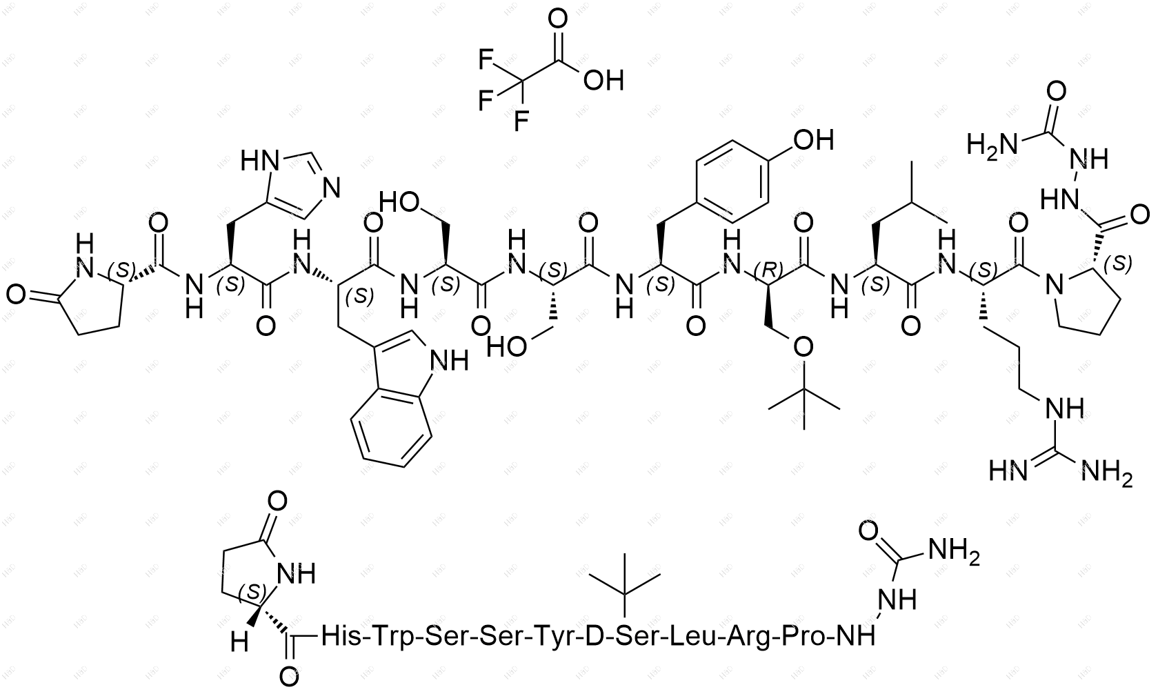 戈舍瑞林杂质4(三氟乙酸盐)
