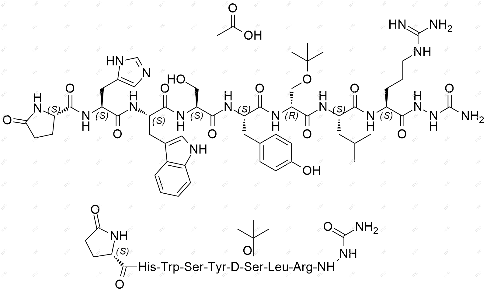 戈舍瑞林EP杂质D(醋酸盐)