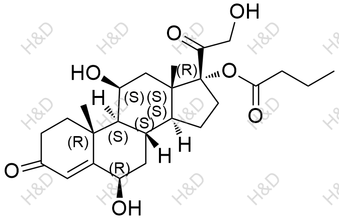 6-β-羟基氢化可的松17-丁酸