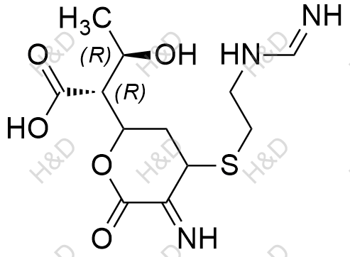 亚胺培南水解物环合产物1