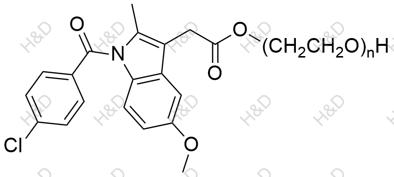 吲哚美辛聚乙二醇酯