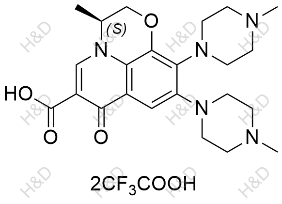左氧氟沙星杂质24(双三氟乙酸盐）