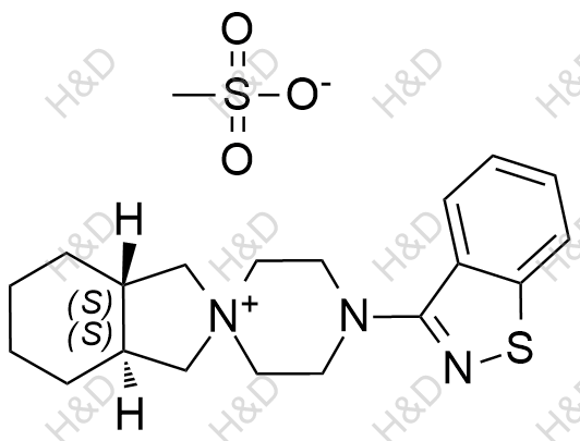 鲁拉西酮杂质51(甲磺酸盐)