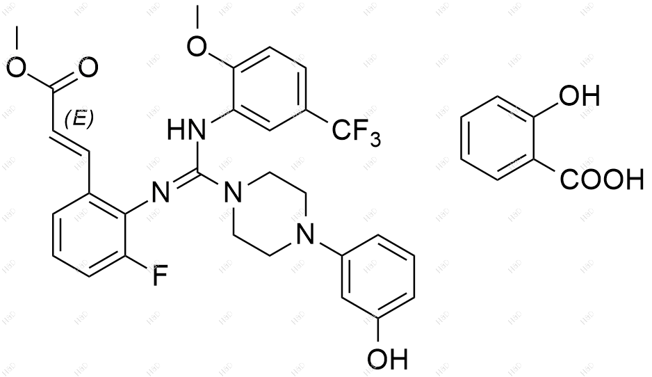 来特莫韦杂质75(水杨酸盐)