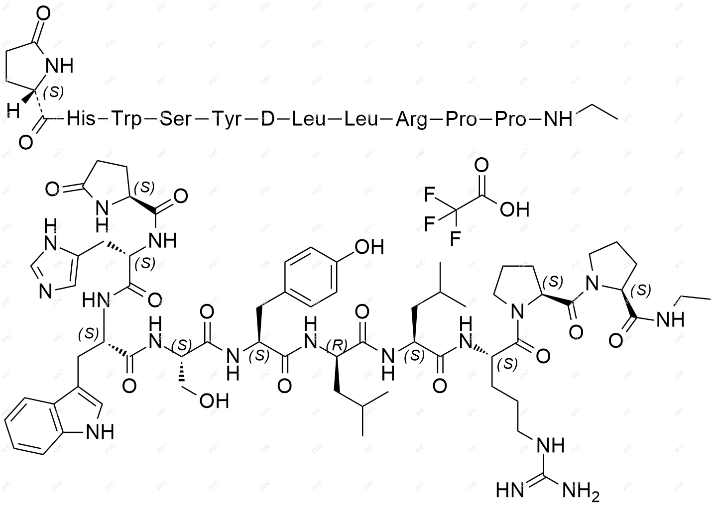 亮丙瑞林杂质18(三氟乙酸盐)