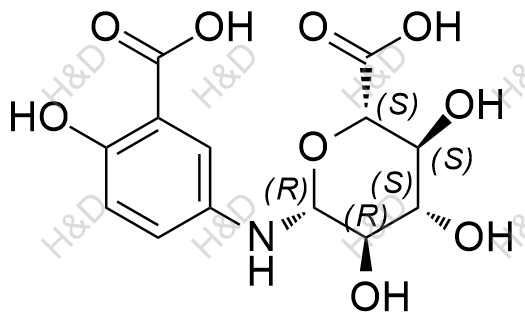 美沙拉嗪N-β-D-葡糖苷酸