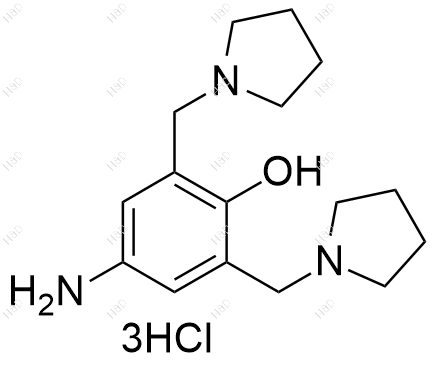 咯萘啶杂质11(三盐酸盐)