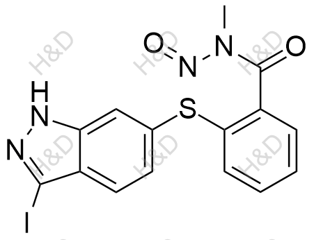 阿西替尼亚硝基杂质
