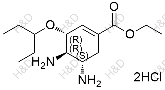 奥司他韦杂质27(双盐酸盐)