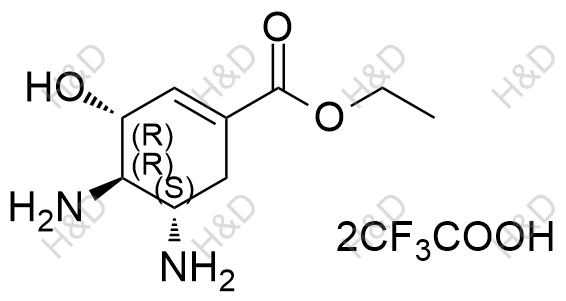 奥司他韦杂质49(双三氟乙酸盐)