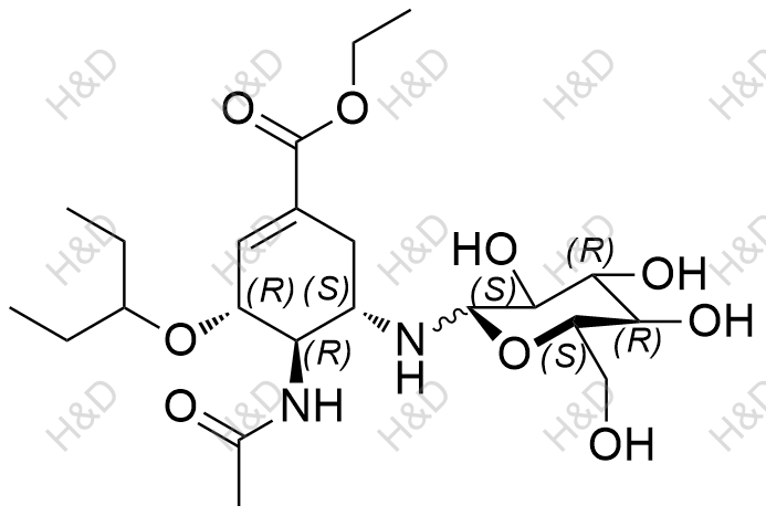 奥司他韦葡萄糖加合物4