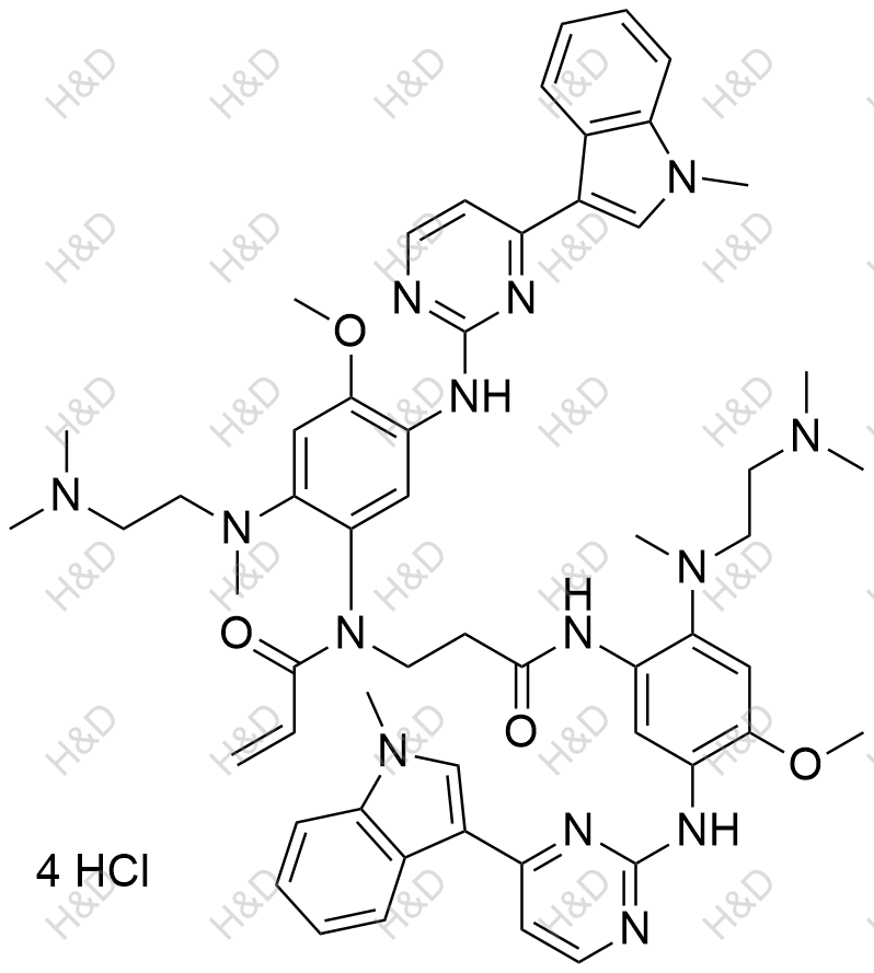奥斯替尼杂质3(四盐酸盐)