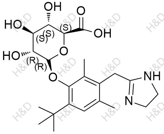 羟甲唑啉O-葡糖苷酸