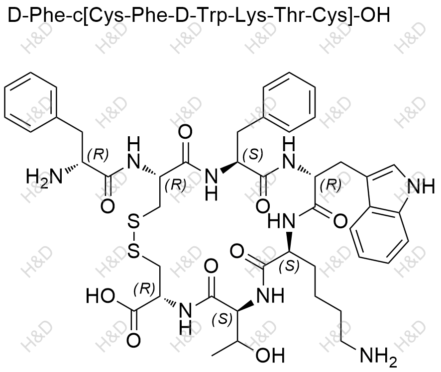 奥曲肽杂质1 [Des-Thr-ol8 ]-OCTR