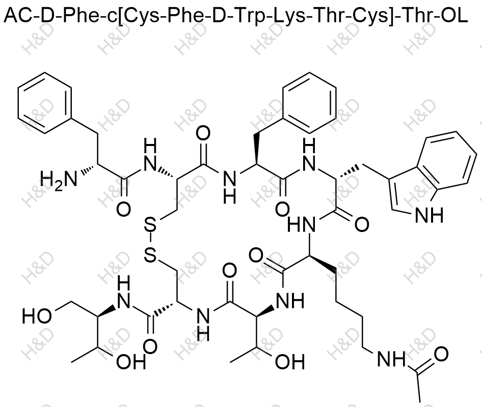 奥曲肽杂质2[ Acetyl-phe1 ]-OCTR