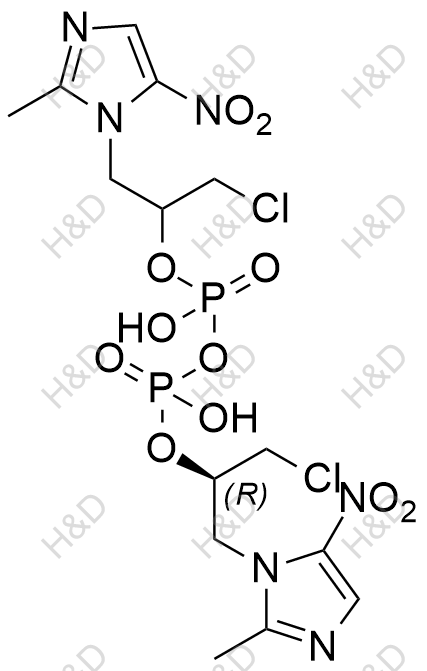 磷酸左奥硝唑酯杂质1