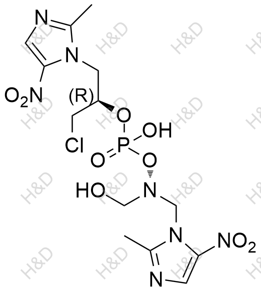 磷酸左奥硝唑酯杂质2