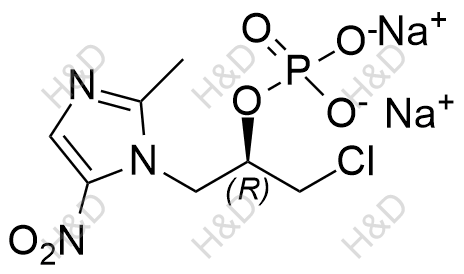 磷酸左奥硝唑酯杂质7（二钠盐）