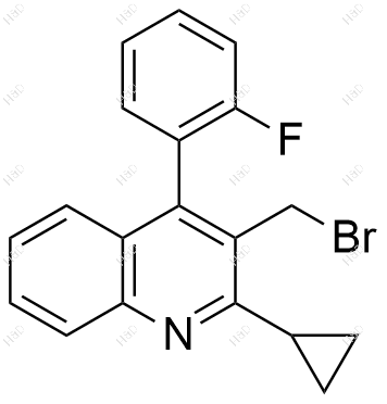 匹伐他汀母核邻氟苄溴