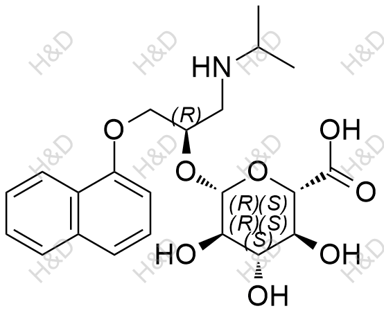 (R)-普萘洛尔葡糖苷酸